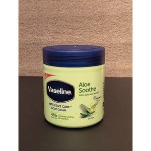 Vaseline Intensive Care Body Cream 400mL Aloe Soothe Pure Extract A38/A39 06/25
